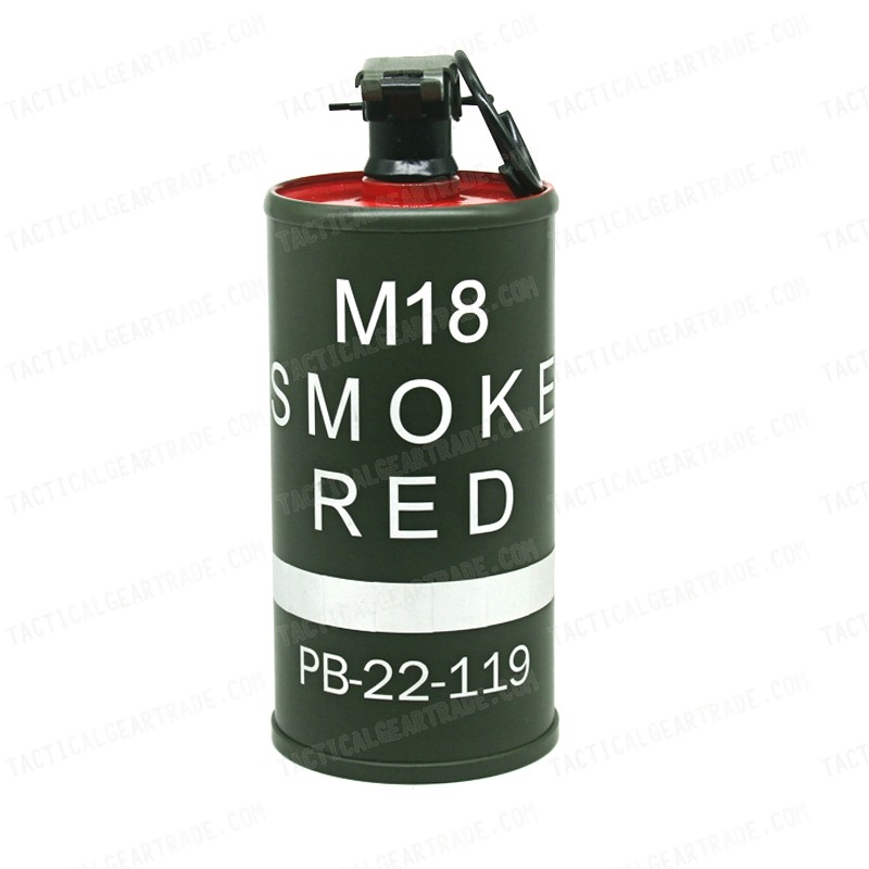 M18 Smoke Grenade Dummy Model Kit Red for $14.69 Tacticalgeartrade-uk 