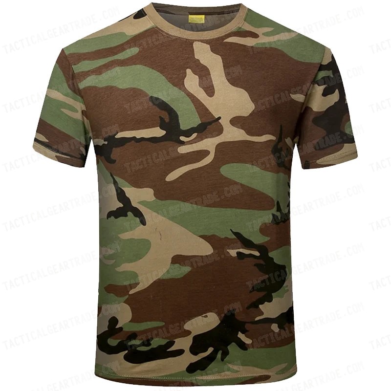 Short sleeve on sale camo shirt
