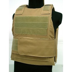 Black Hawk Down Body Armor Plate Carrier Vest Coyote Brown