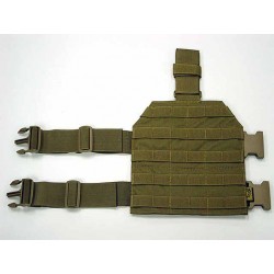 Flyye 1000D Molle Drop Leg Panel Platform Khaki