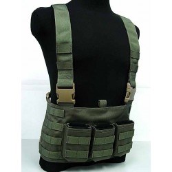 Flyye 1000D Molle LAW ENF Magazine Chest Rig Vest Ranger Green