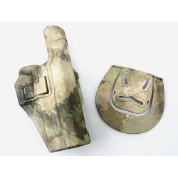 CQC SIG P220/P226 RH Pistol Paddle & Belt Holster A-TACS Camo