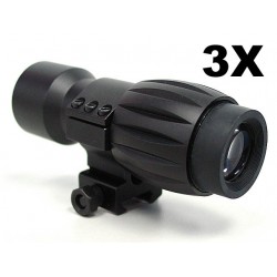 3x 28mm Magnifier Scope For Aimpoint EOTech w/QD Mount