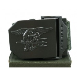 US Navy Seals Eagle Tactical BDU Nylon Duty Belt OD