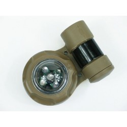 Element Green & IR LED VIP Safety Signal Strobe Light Seals Tan