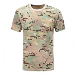 Camouflage Short Sleeve T-Shirt Multi Camo