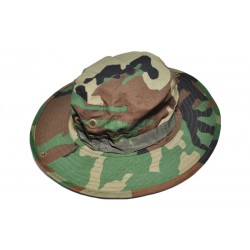 MIL-SPEC Boonie Hat Cap Woodland Camo