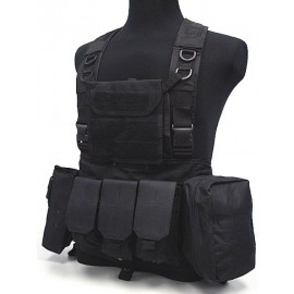 FSBE LBV Load Bearing Molle Assault Vest Black