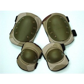 Tactical Knee & Elbow Pads Desert Camo