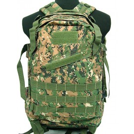 3-Day Molle Assault Backpack Digital Camo Woodland