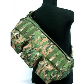 Transformers Tactical Shoulder Go Pack Bag Digital Camo Woodland