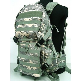 Tactical Molle Patrol Rifle Gear Backpack Digital ACU Camo