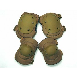 Advanced Tactical Knee & Elbow Pads Coyote Brown