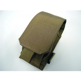 Flyye 1000D Molle Single Smoke/Flash Grenade Pouch Coyote Brown