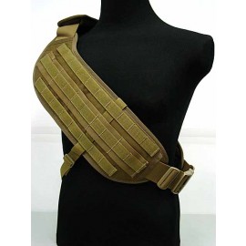 Flyye 1000D Bandoleer Molle Platform Webbing Belt Coyote Brown