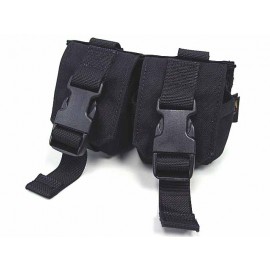 Flyye 1000D Molle Double Frag Grenade Pouch Black