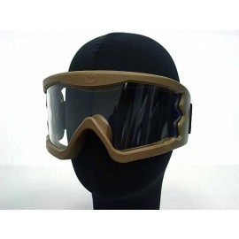 Airsoft X-Eye Wind Dust Tactical Goggle Glasses Tan