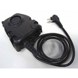 Element Peltor Headset PTT for Motorola 2 Pin Radio - Z112(EX112 )