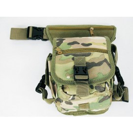 Drop Leg Utility Waist Pouch Carrier Bag Multi Camo