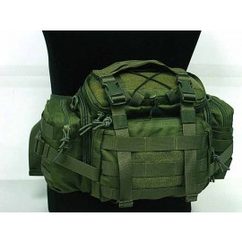 Molle Utility Gear Assault Waist Pouch Bag OD