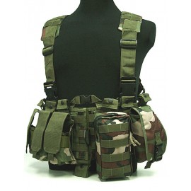 US Delta Force Elite Hydration Molle Vest Camo Woodland