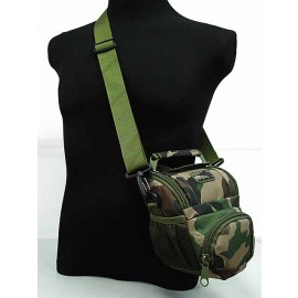 MID DSLR/SLR Camera Case Shoulder Bag Camo Woodland