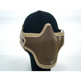 Black Bear Airsoft Stalker Style Shadow Mesh Mask Tan