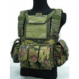 Airsoft Molle Canteen Hydration Combat RRV Vest CADPAT Camo