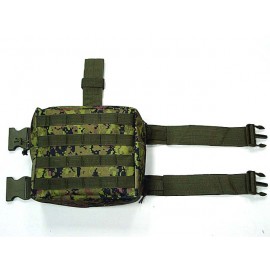 Molle Drop Leg Panel Utility Waist Pouch Bag CADPAT Digital Camo