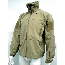 Gen 4 Hoodie Soft Shell Waterproof Jacket Tan