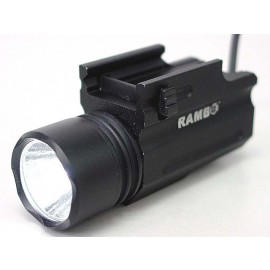 Airsoft Tactical CREE LED Pistol Flashlight w/Pressure Switch