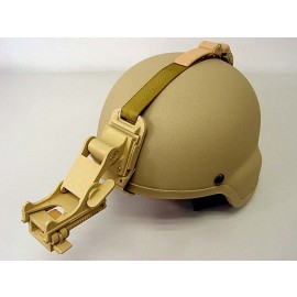 NVG PVS-7 14 Night Vision Goggle Mount Kit for MICH Helmet Tan