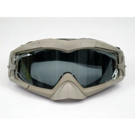 Airsoft OP AEC Tactical Goggles with 2 Lens Tan