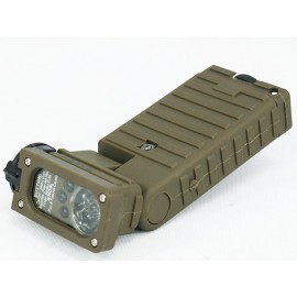 Emerson Dummy Sidewinder Flashlight Tan