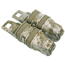 Molle FastMag Magazine Clip Set for Pistol/MP5 Marpat Desert