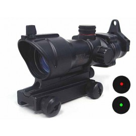 ACOG Type 1x30 Red/Green Dot Sight Scope w/QD Suitable For Any 11 & 20mm Mount