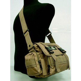 Molle Utility Shoulder Waist Pouch Bag L Coyote Brown