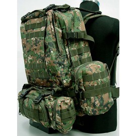 CamelPack Tactical Molle Assault Backpack Digital Camo Woodland