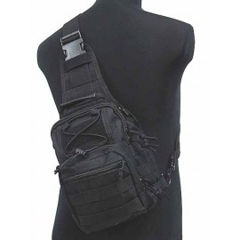 Tactical Utility Gear Shoulder Sling Bag Black S