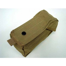 Airsoft Molle Single AK Magazine Pouch Coyote Brown