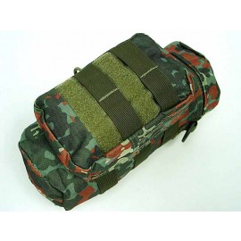 Molle Water Bottle Medic Pouch German Camo Woodland