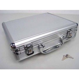 Airsoft Pistol Aluminum Carry Storage Hard Case Box 11\"