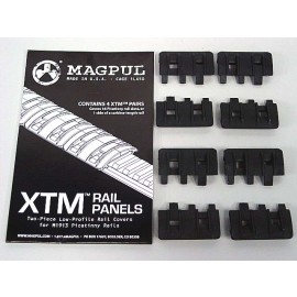 MAGPUL XTM Modular Rail Panels Cover Set of 8 Black