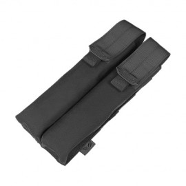 Flyye 1000D Molle Double P90/UMP Magazine Pouch Black