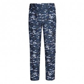 US Navy Blue Digital ACU Style Pants Digital Navy Blue Camo