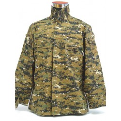 USMC Digital Camo Woodland BDU Uniform Shirt Pants