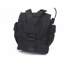 Flyye 1000D Molle Canteen Utility Pouch Ver.FE Black