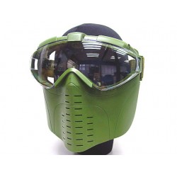 Pro-Goggle Full Face Mask with Fan Ventilation OD