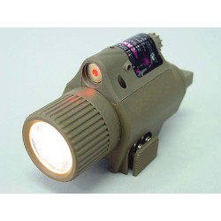 OP M6 65Lm Xenon Tactical Flashlight & Red Laser Sight Tan