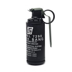 M7290 Flash Bang Grenade Dummy Model Black